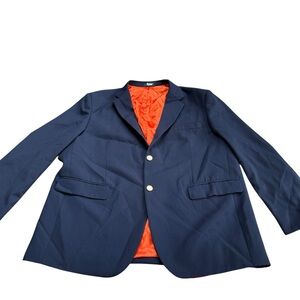 Clemson Tigers Sport Jacket Blazer Men’s Sz 56L Embroidered Paw Buttons READ